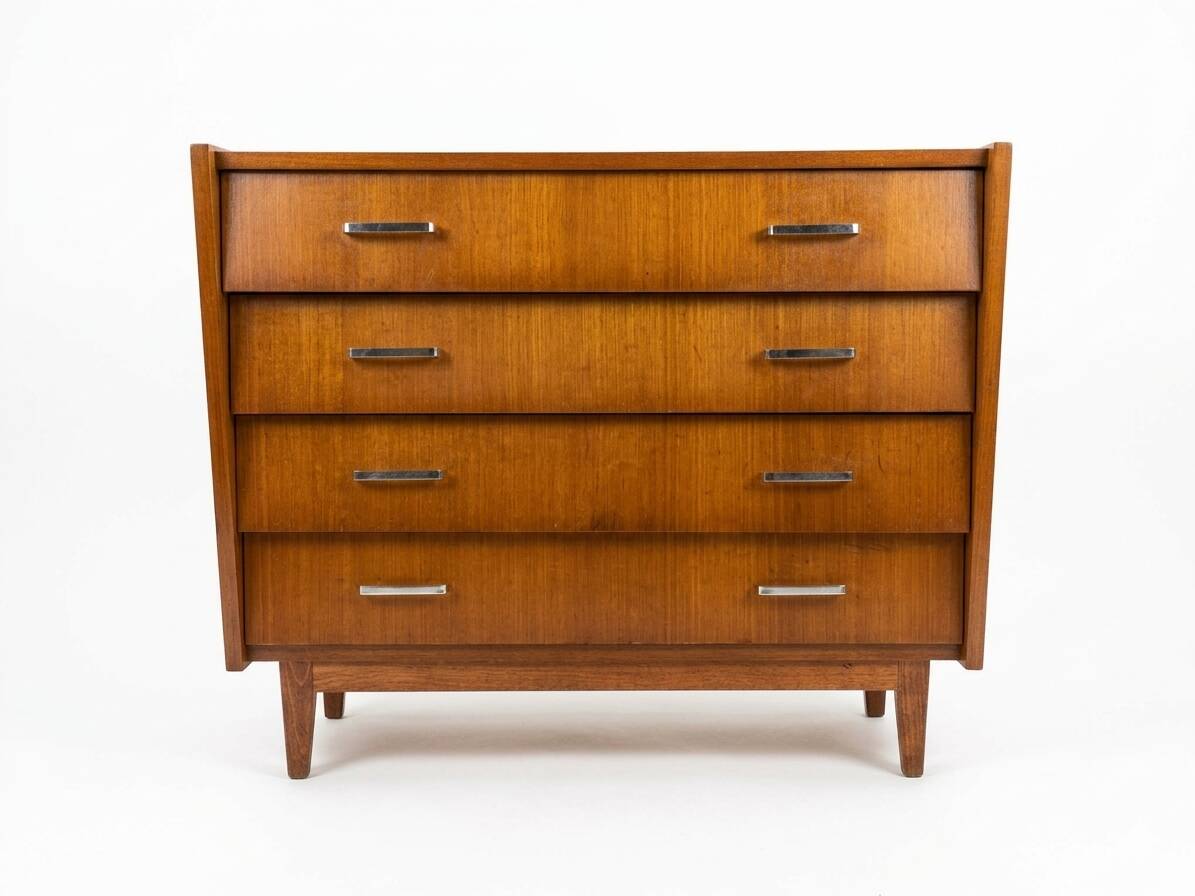 Vintage teak commode from the 1960s.