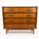 Vintage teak commode from the 1960s.