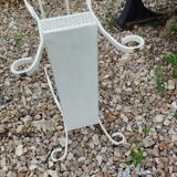 Antique vintage wrought iron planter