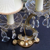 Paire de lampes de chevet Louis XIV d'époque française style Marie-Thérèse