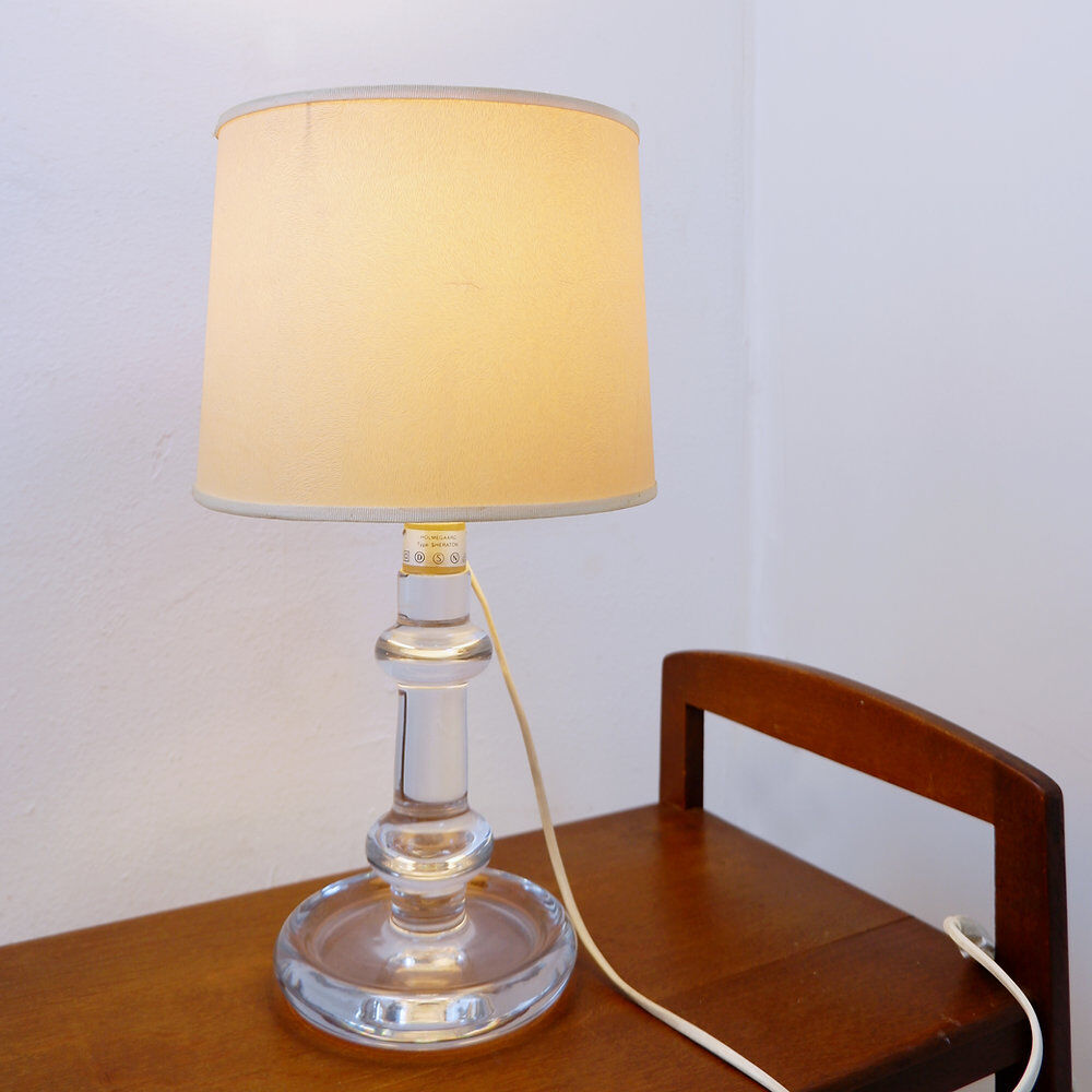 Sheraton glass table lamp, by Michael Bang for Holmegaard - 1970s