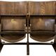 Vintage Two-Seat Cinema Bench from TON, 1960s