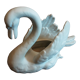 Biscuit swan statue
