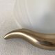 Vintage frosted glass wall lamp from the 80s