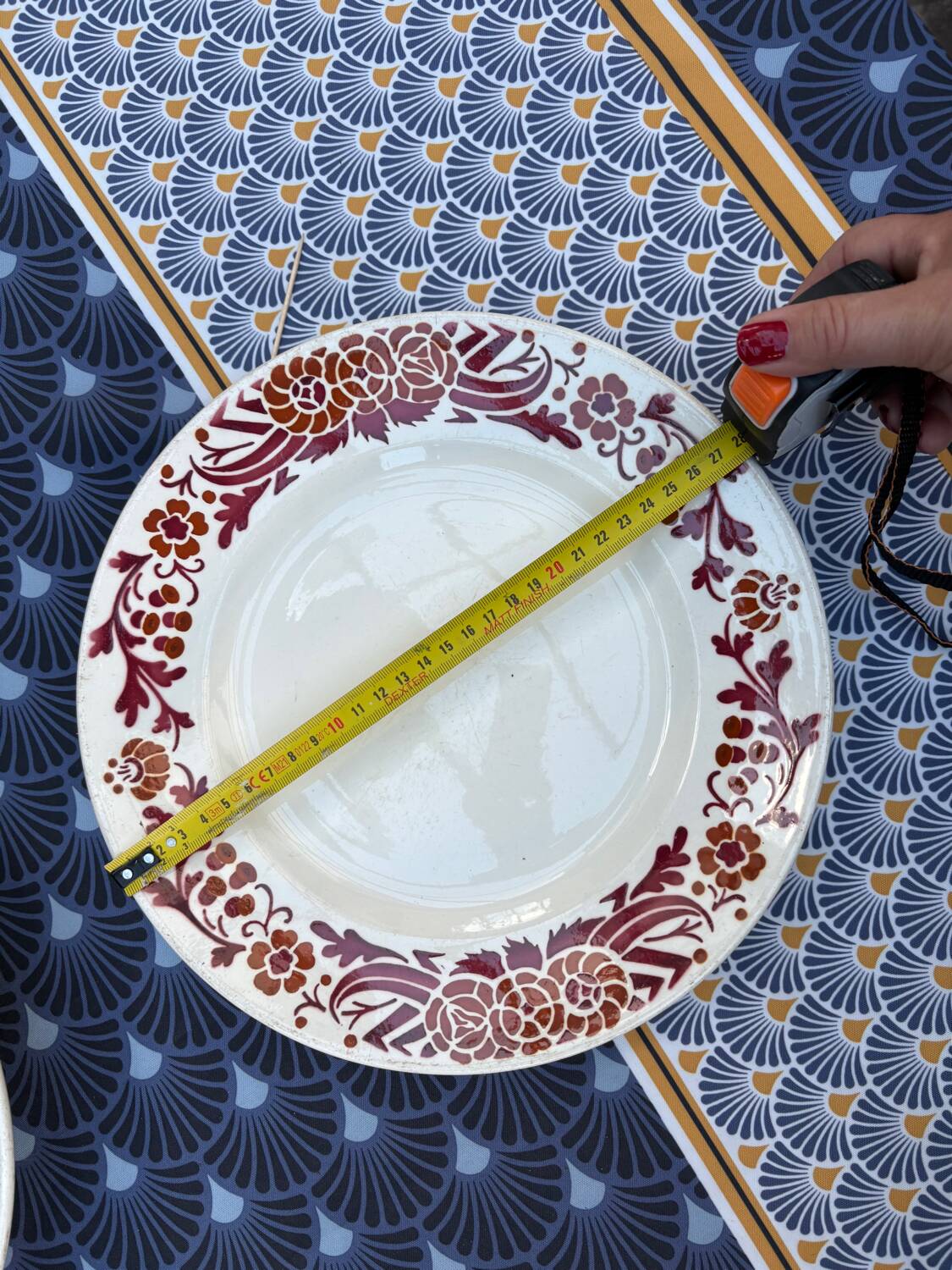 Service plates Badonviller