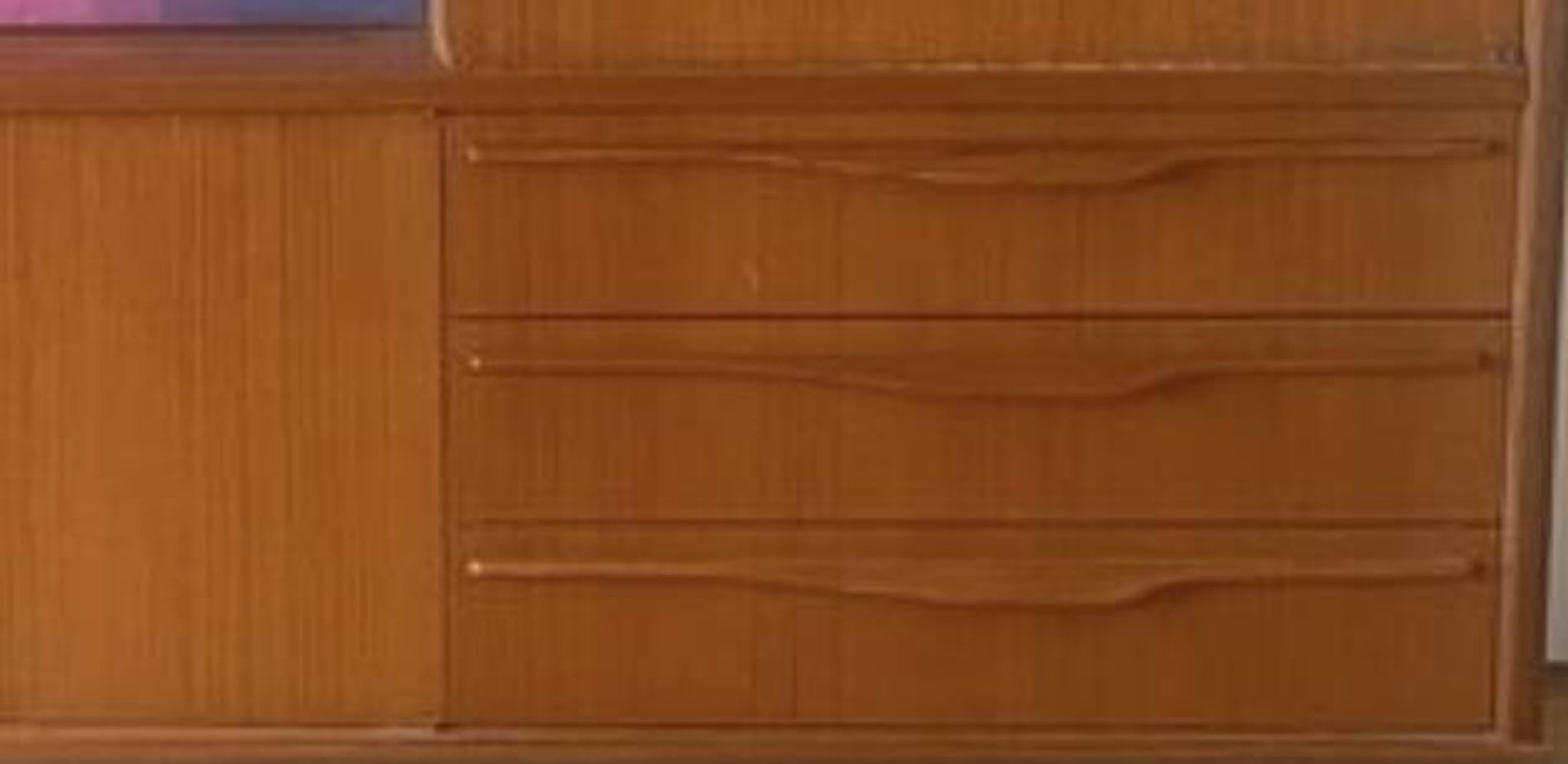 Enfilade scandinave vintage en teck