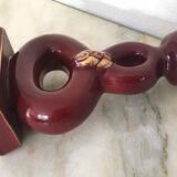 Candlestick ceramic art of bordeaux 1930