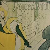 A reproduction of poster 1900 of Toulouse Lautrec poster