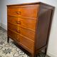 Antique chest of drawers 4 drawers, compass feet, 1960s