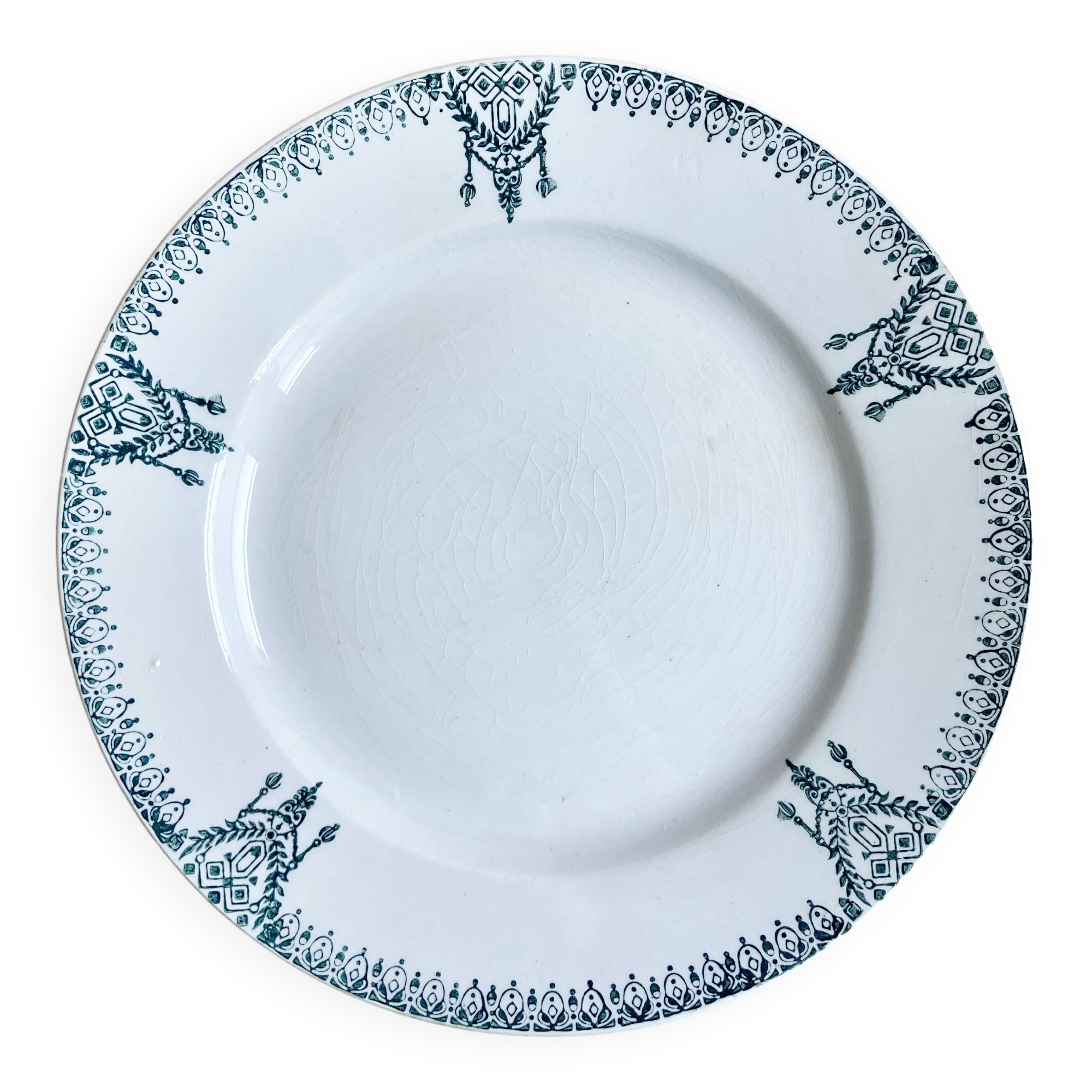 Saint-Amand Ironstone Footed Plate