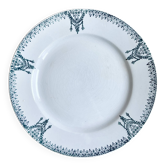 Assiette sur pied Terre de fer Saint-Amand