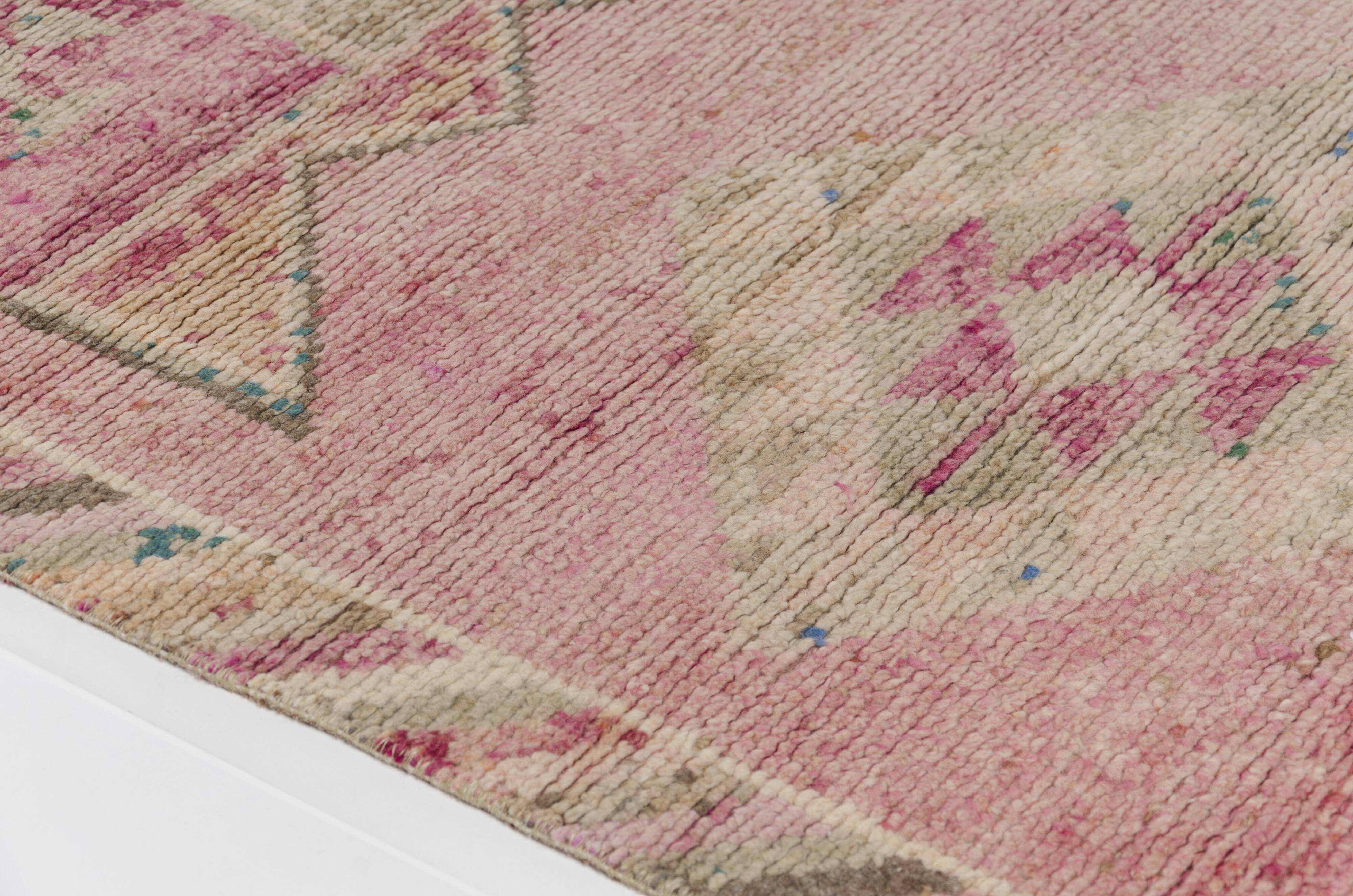 Tapis couloir vintage oushak
