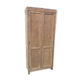 Paris wardrobe 2 doors raw wood