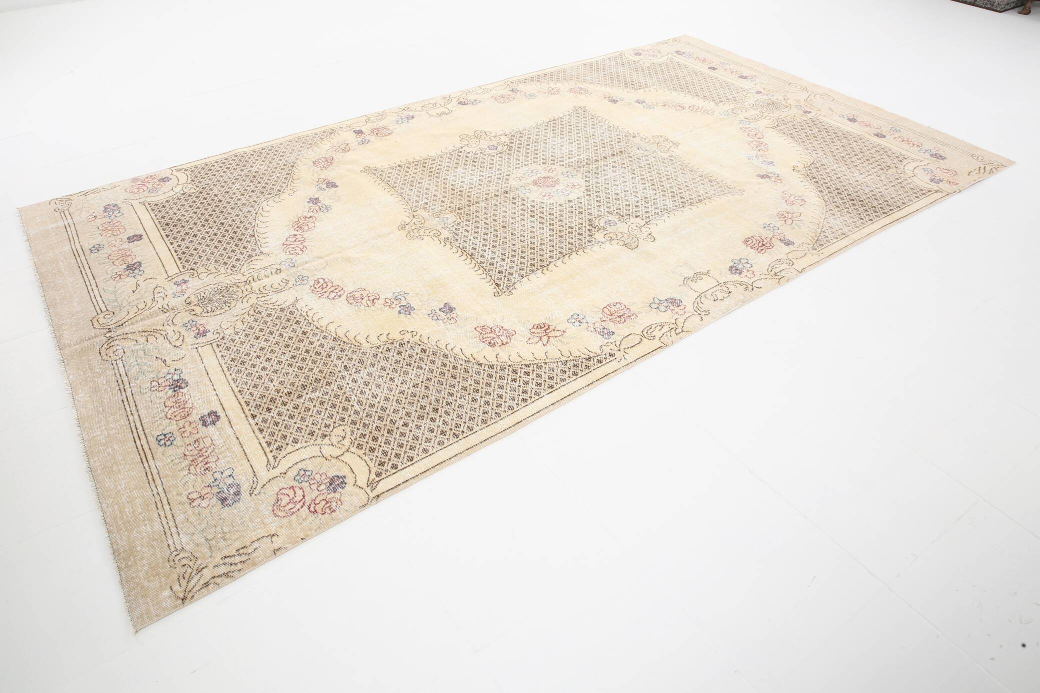 Tapis persan surdimensionné 7x12, 203x366Cm