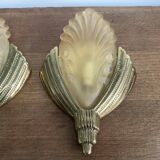 Pair of Art Deco wall sconces