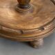Mango wood floor lamp