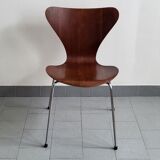 Chair 3107 by Arne Jacobsen for Fritez Hansen old edition