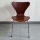 Chair 3107 by Arne Jacobsen for Fritez Hansen old edition