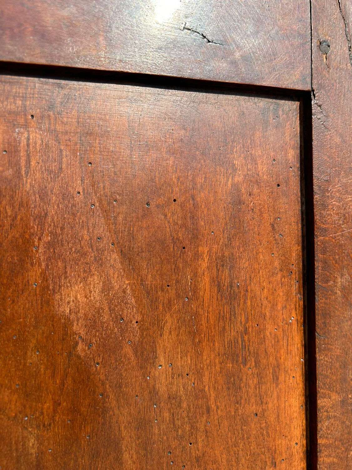 Antique wardrobe Louis XV style walnut