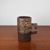 Mug Vase from Danish Modern Pottery Studio by Robert Rob Bentsen, 1960s