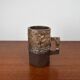 Mug Vase from Danish Modern Pottery Studio by Robert Rob Bentsen, 1960s