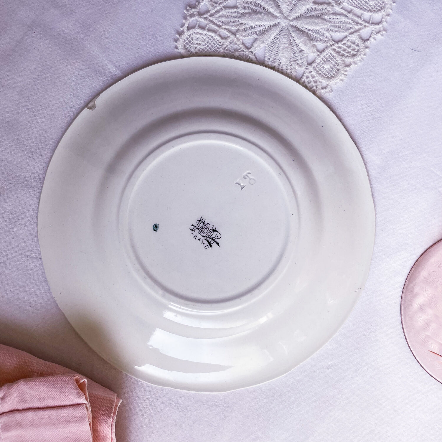 Luneville talking plate collection