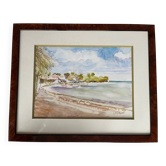 Painting: watercolor by J. Duléry Reyval