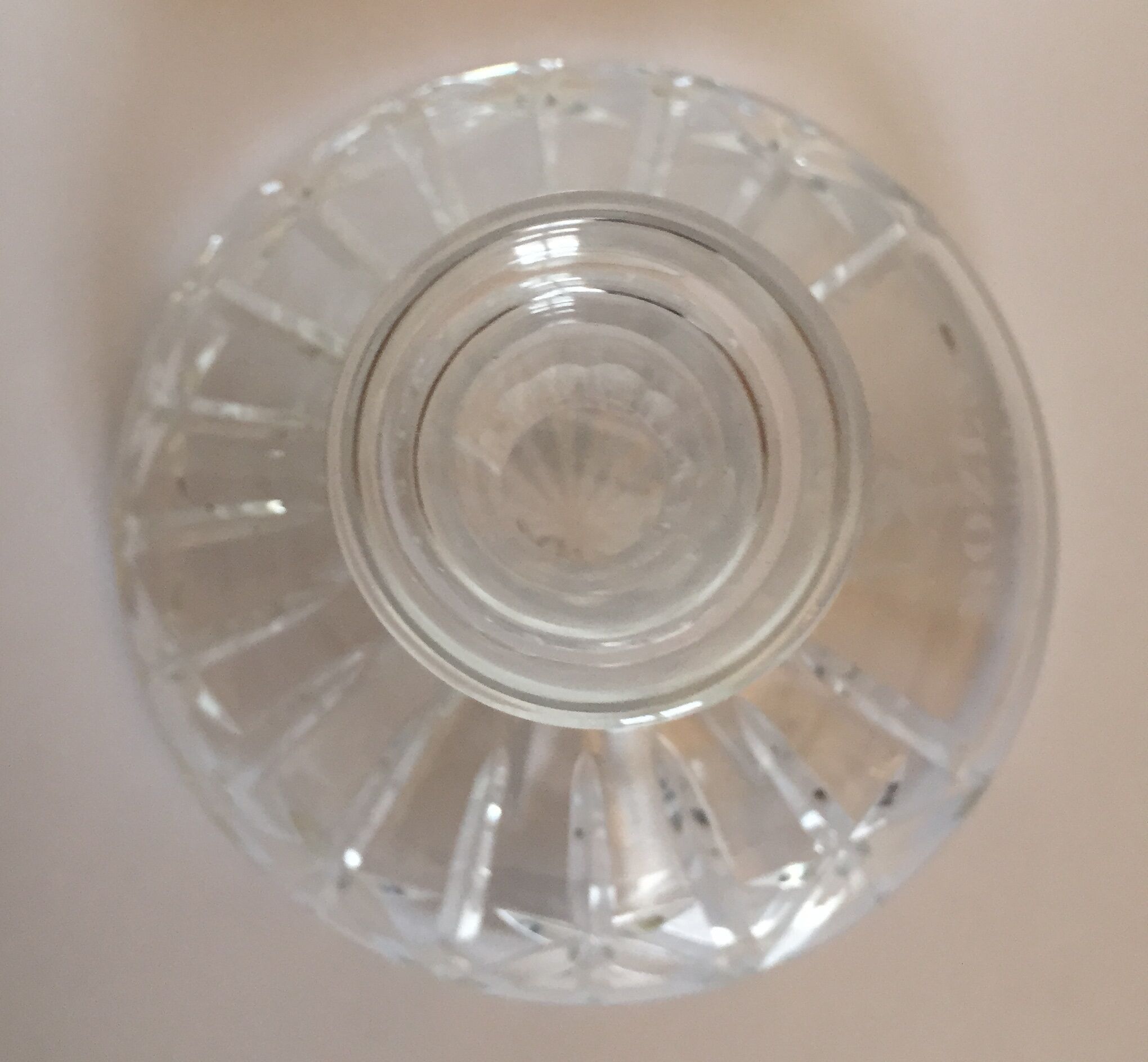 Carafe en cristal