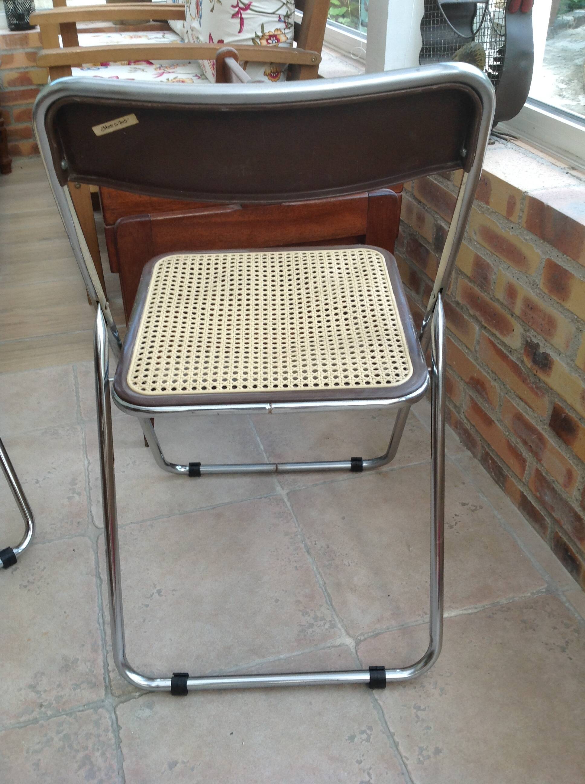 Chaises Pliantes vintage