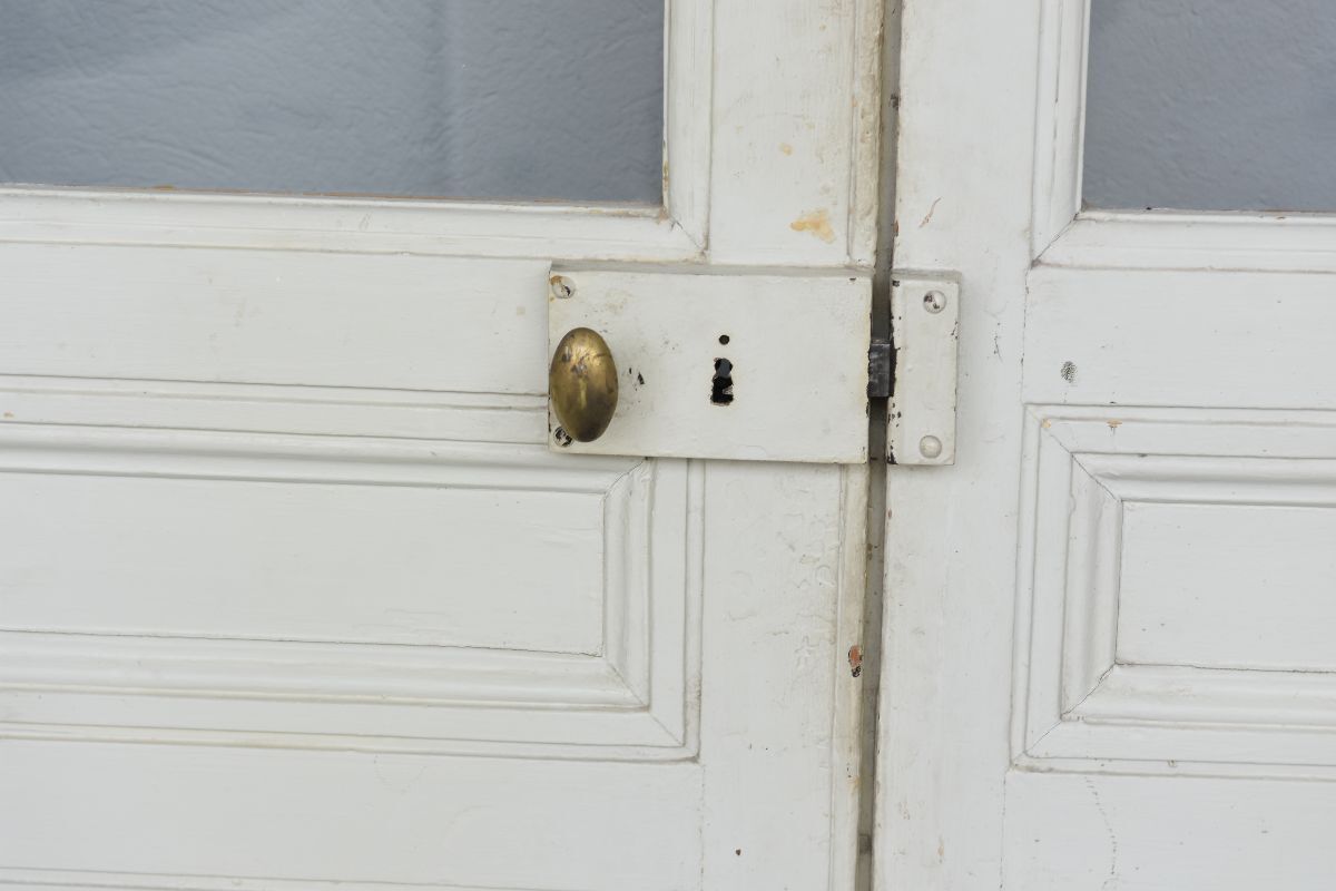 Ancient 19th-century flying doors