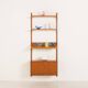 Poul Cadovius teak wall unit with expository shelf for Cado, Denmark 1960s