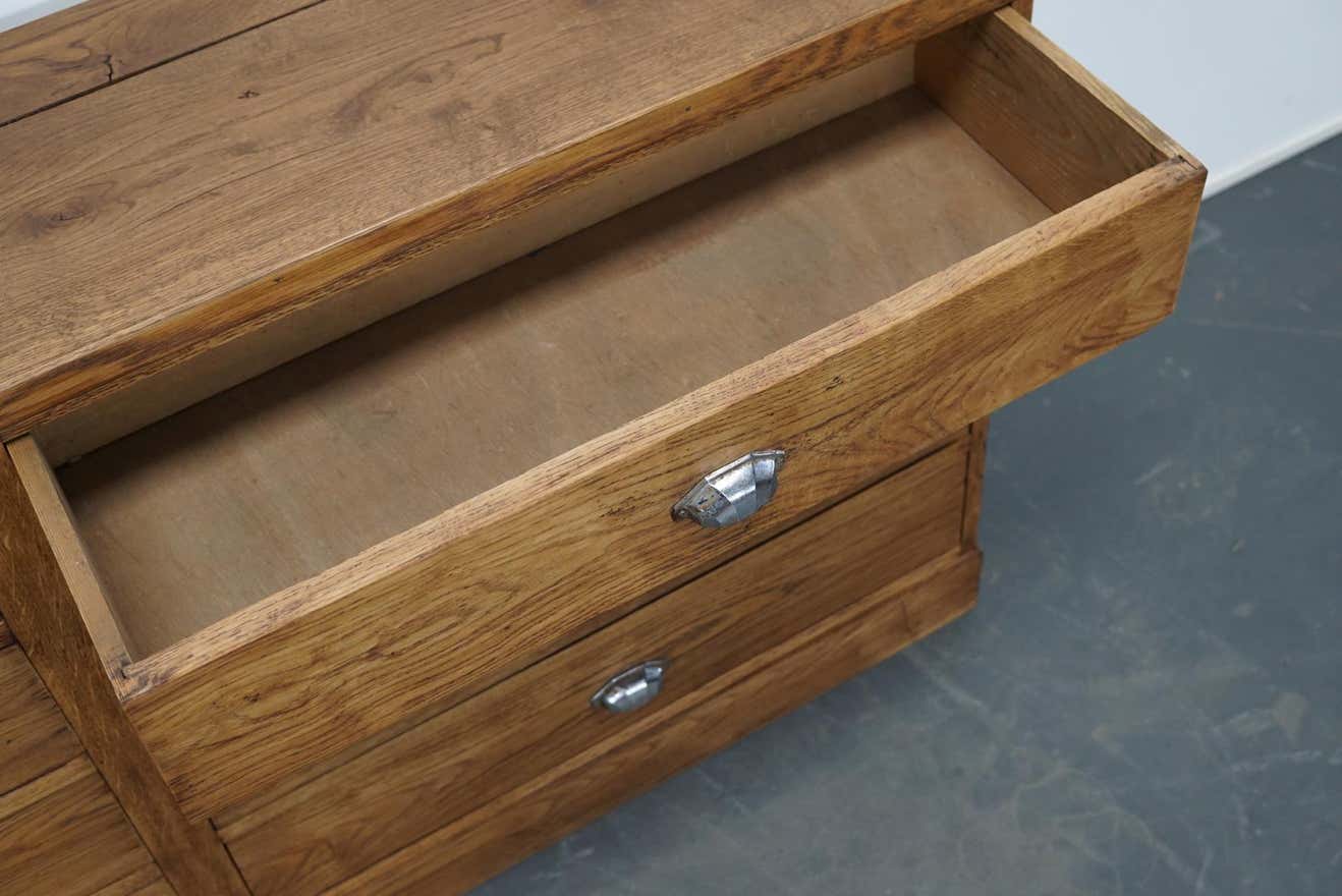 Apothecary furniture in oak France 1930