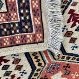 Tapis galerie Persan ancien en laine noué main