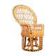 Fauteuil Emmanuelle en rotin miniature