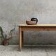 Table de ferme ancienne en chêne massif 180 cm  de long