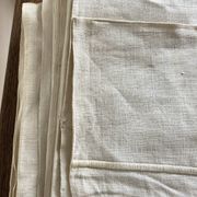 Drap de réserve 1960 en toile de lin brut 210x330