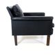 Leather armchair, Mio, Sweden, 1960