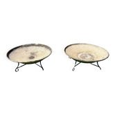 Pair of large bowls by Willy Guhl – Eternit – planters - 1960s
