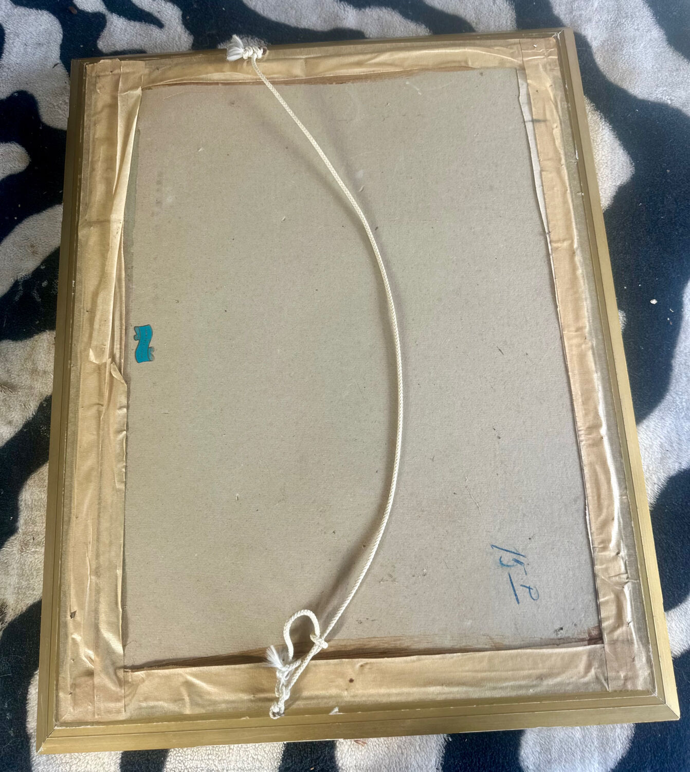 Mediterranean Landscape Painting Signed by Mr. Sabido