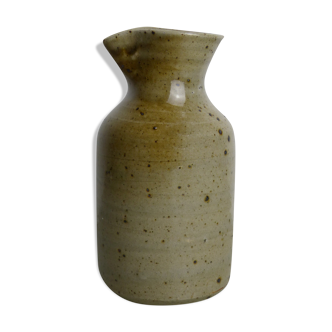 Grey/green pyrity sandstone vase or pitcher