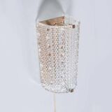 Vintage glass wall sconces by Carl Fagerlund, Lyfa glass sconces.