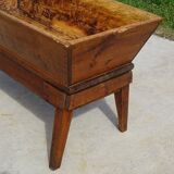 Antique kneading trough made of solid oak