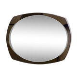 Italian tinted double mirror 72x58cm