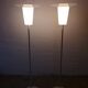 Pair of mid-century modern Luxus floor lamps, Sweden, 1970s.
