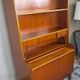 Scandinavian teak secretary bookcase, Denmark, 1960s.