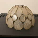 Mother-of-pearl and brass suspension