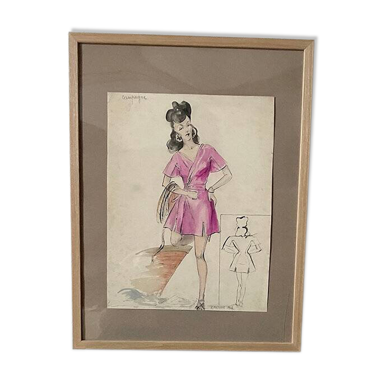 Fashion drawing G Mazoyer