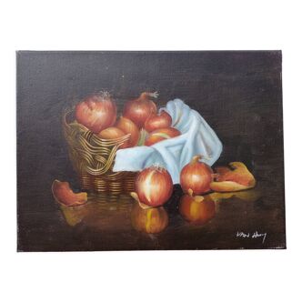 Still life, oil on canvas