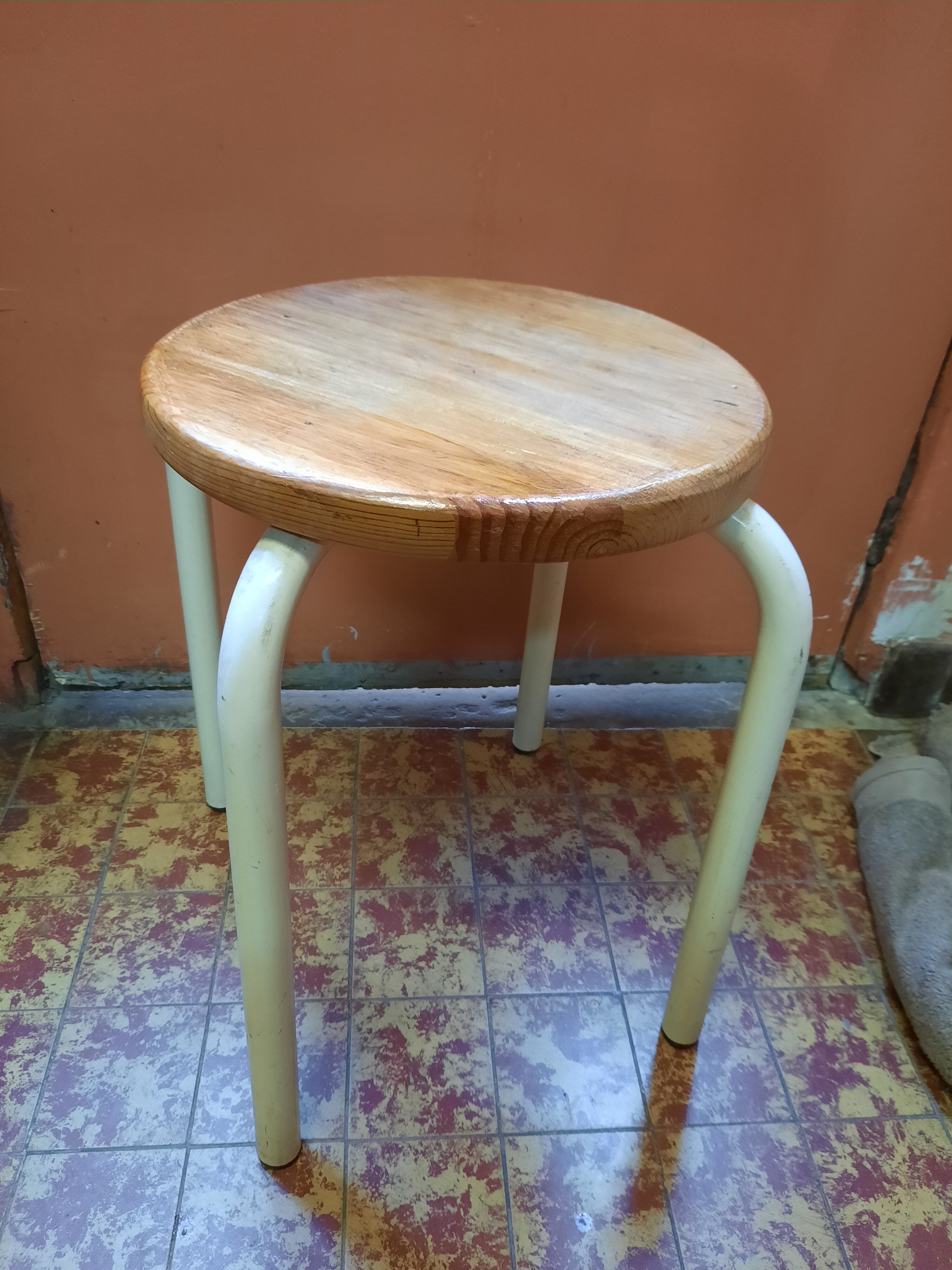 Industrial style stool