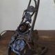 Art Nouveau wrought iron lamp
